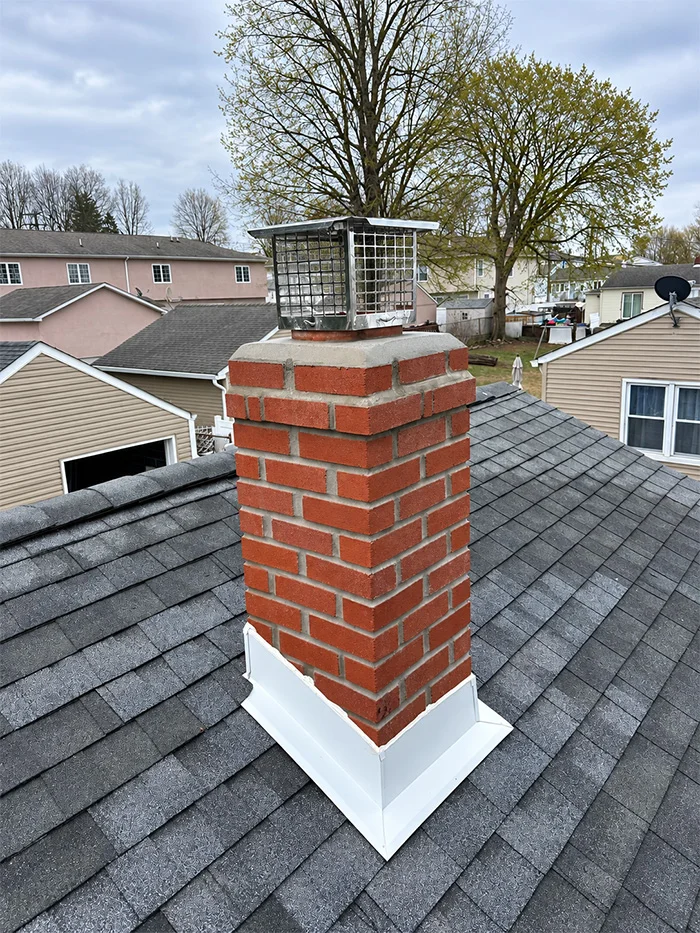Brick chimney repair and restoration in New Jersey