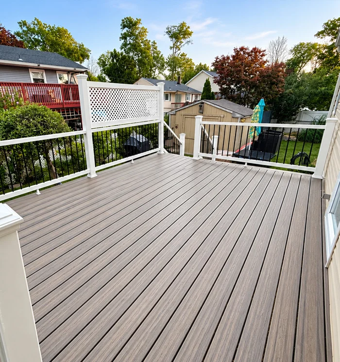 Residential deck installation in New Jersey